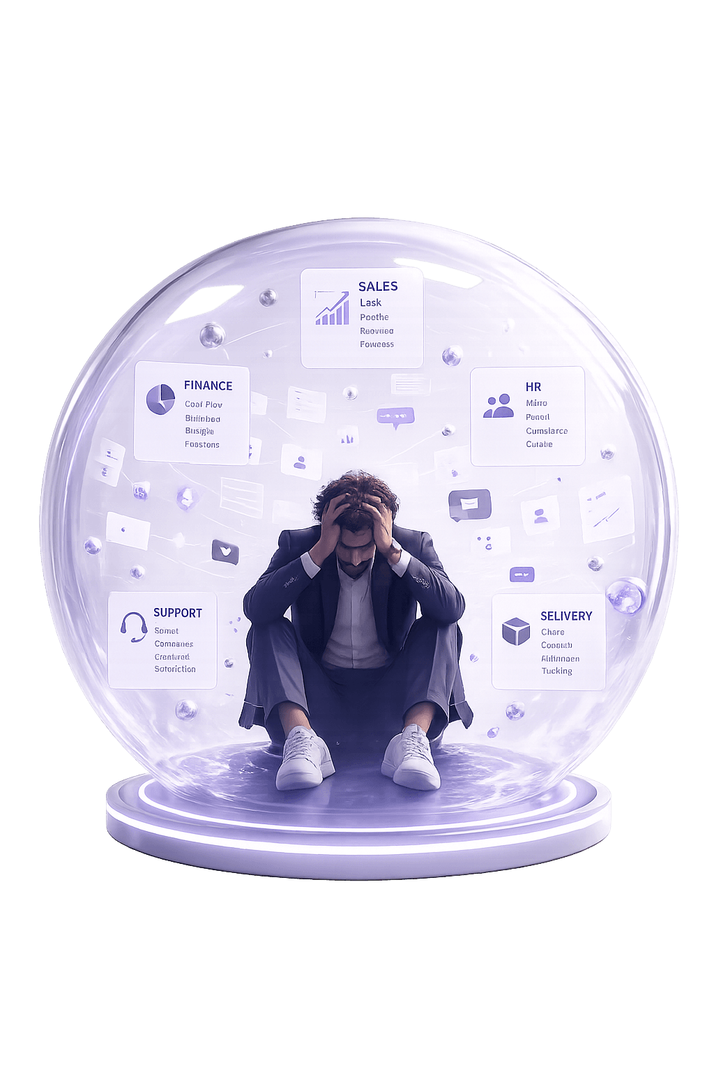 Founder trapped inside operational overload